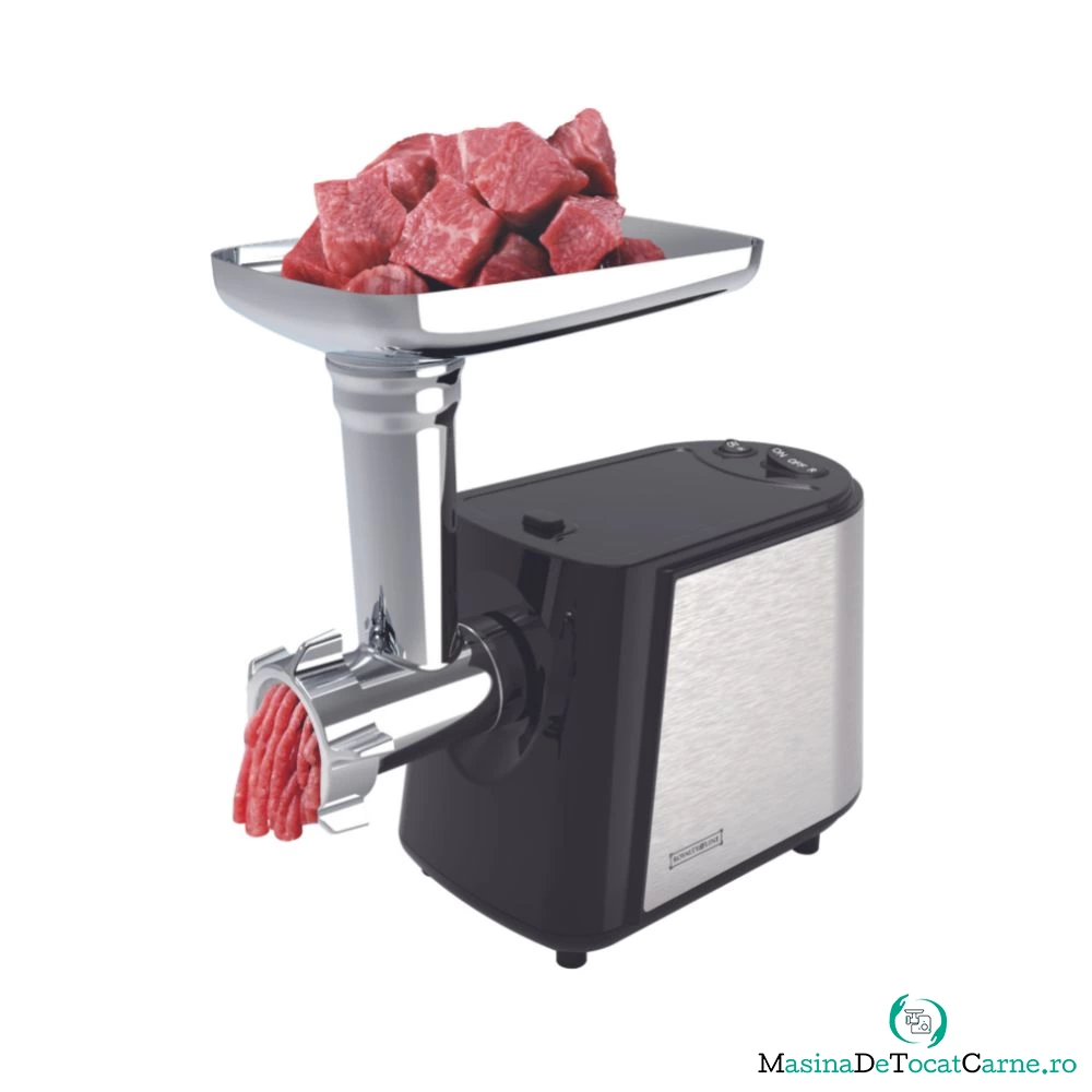 Mașină electrică de tocat carne, Royalty Line, 1600 W, neagră